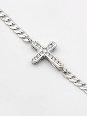 Italian Fremada Chain Yellow Stone Pendant